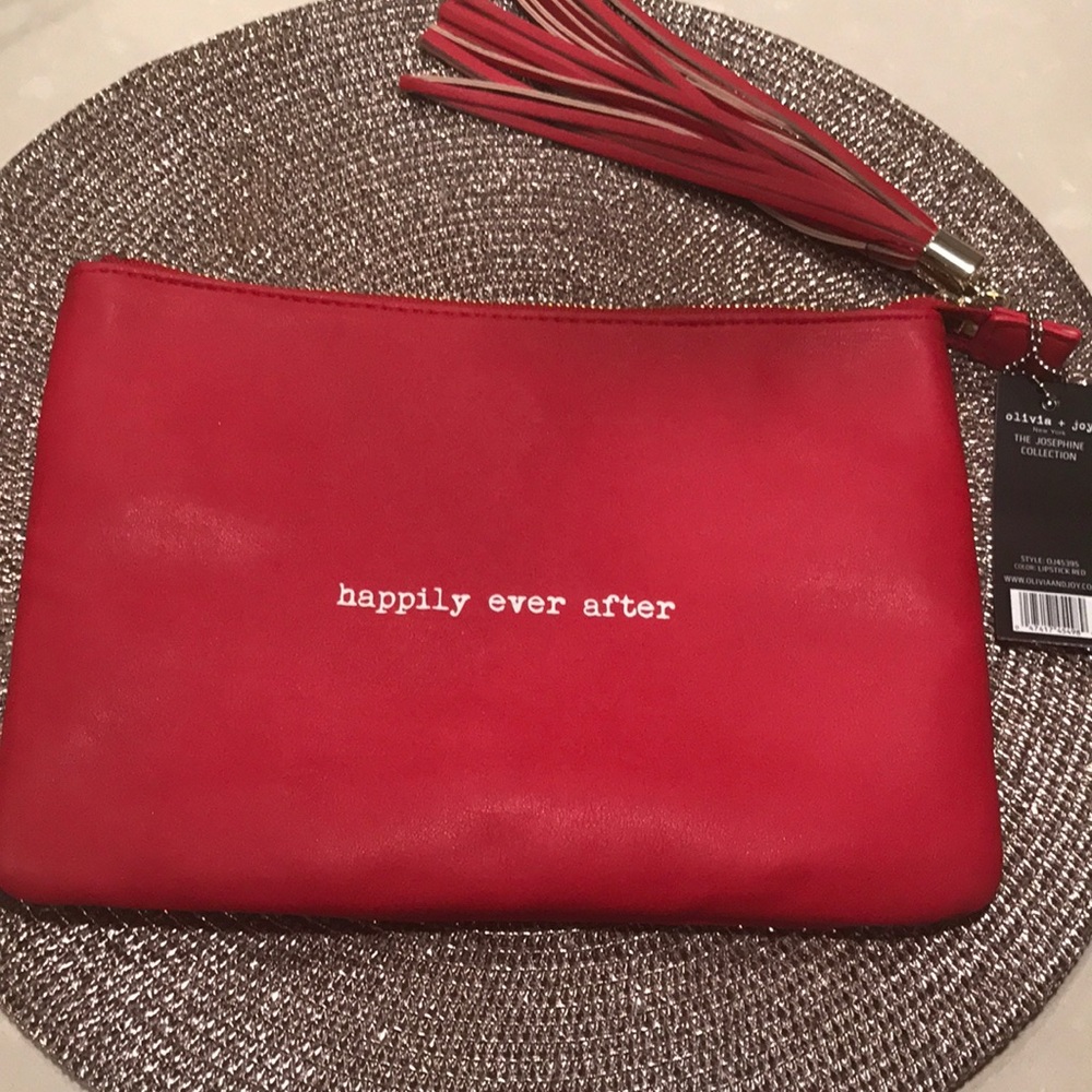 💃🏼💃🏼Olivia + Joy  Red ❤️ Clutch